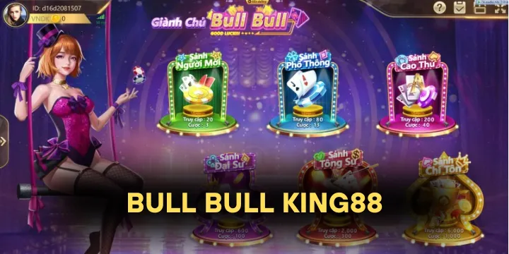 Bull Bull King88 – Đấu trí siêu tốc, cảm xúc bùng nổ chỉ trong vài lá bài