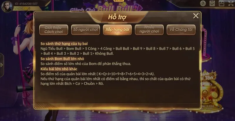 Luật chơi Bull Bull King88 mới lạ nhưng cực kỳ dễ hiểu