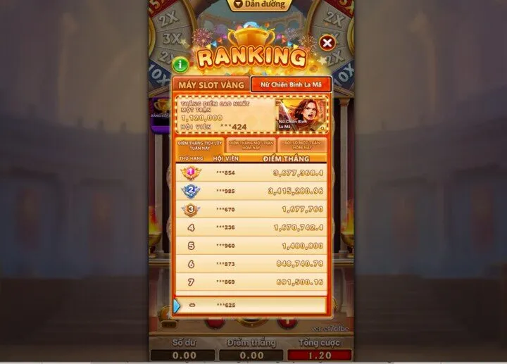 Review các tính năng game Nữ chiến binh la mã King88