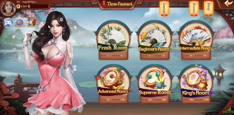 Các bước để tham gia chơi Three Face King88