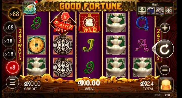 Luật chơi Vận mệnh tốt King88 đang áp dụng