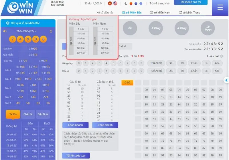 Các game hút khách tại Xổ số Việt Nam King88